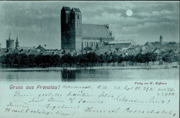 Prenzlau (o-2130) Mondschein-Karte 1898 I - Sonstige & Ohne Zuordnung