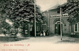 Schönberg (o-2440) Schützenhaus 1907 I-II - Other & Unclassified