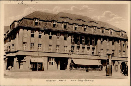 Güstrow (o-2600) Hotel Erbgroßherzog Cafe Borwin Tankstelle I- - Other & Unclassified