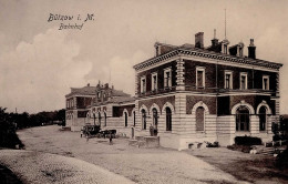 Bützow (o-2620) Bahnhof Postkutsche 1907 I-II - Other & Unclassified