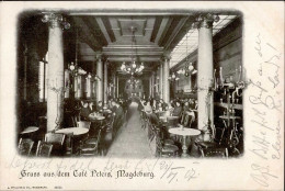 Magdeburg (o-3000) Cafe Peters 1907 I-II (fleckig) - Maagdenburg