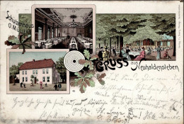 Neuhaldensleben (o-3240) Schützenhaus 1897 II (Stauchung) - Autres & Non Classés