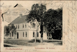 Neuhaldensleben (o-3240) Schützenhaus 1901 I-II - Altri & Non Classificati