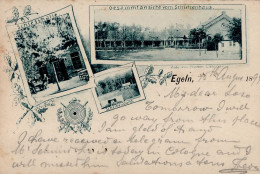 Egeln (o-3253) Schützenhaus 1897 I- - Autres & Non Classés