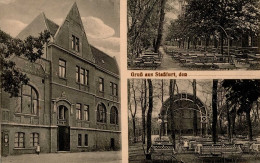 Stassfurt (o-3250) Schützenhaus 1917 I- - Other & Unclassified
