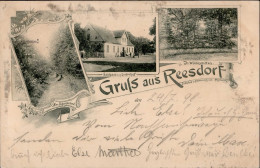 Reesdorf (o-3271) Gasthaus Zum Lindenhof Schießstand 1898 I - Andere & Zonder Classificatie