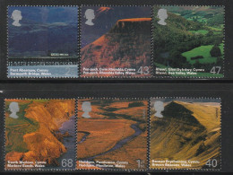 GRANDE BRETAGNE - N°2565/70 ** (2004) Paysages Du Pays De Galles - Unused Stamps