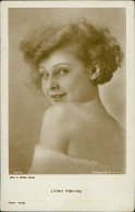 LILIAN HARVEY (  LONDON ) ACTRESS - EDIT BALLERINI & FRATINI - RPPC POSTCARD 1920s  (TEM486) - Sänger Und Musikanten