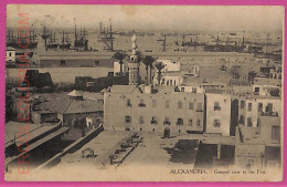 Ag2875 - EGYPT - VINTAGE POSTCARD - Alexandria  - 1916 - Alexandria