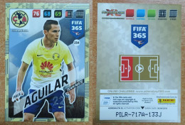 AC - 254 PAUL AGUILAR  CLUB AMERICA  PANINI FIFA 365 2018 ADRENALYN TRADING CARD - Patinage Artistique