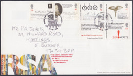 GB Great Britain 2004 FDC Royal Society, Arts, Commerce, Rowland Hill, William Shipley, Eric Gill, Chimney Sweep, Art - Cartas & Documentos