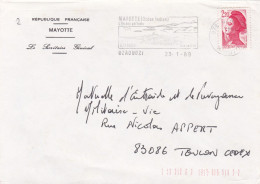 From Mayotte To France - 1989 - Other & Unclassified