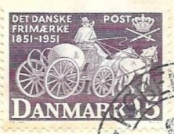 DANEMARK - Coach Postal - Gebruikt