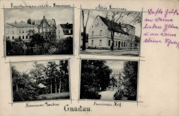 Gnadau (o-3301) Erziehungsanstalt-Seminar II (kleine Stauchungen, Marke Entfernt) - Other & Unclassified