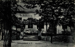 Schönebeck (o-3300) Schützenhaus 1918 I- - Autres & Non Classés