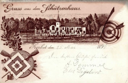 Zerbst (o-3400) Vorläufer 1896 Schützenhaus II (kleine Stauchungen) - Autres & Non Classés