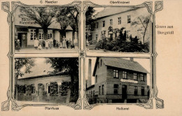 Burgstall (o-3511) Bäckerei Handlung Oberförsterei Pfarrhaus Molkerei I-II - Other & Unclassified