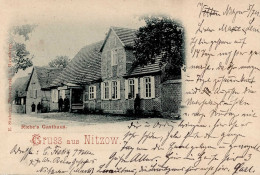 Nitzow (o-3521) Gasthaus Riebe I-II - Autres & Non Classés