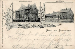 Beetzendorf (o-3582) Haushaltungsschule 1904 I-II (Ecken Abgestossen, Fleckig) - Other & Unclassified