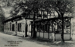Elbingerode (o-3703) Schützenhaus 1914 I- - Altri & Non Classificati