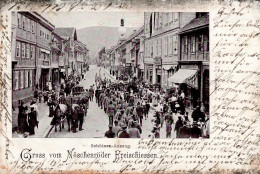 Wernigerode Nöschenrode (o-3700) Nöschenröder Freischießen Schützenfest 1902 I-II - Altri & Non Classificati