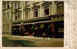 Halle Saale (o-4000) Cafe Bauer 1908 I- - Halle (Saale)
