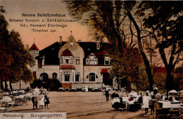 Merseburg (o-4200) Neues Schützenhaus II (kleine Stauchung, Marke Teilweise Entfernt) - Altri & Non Classificati