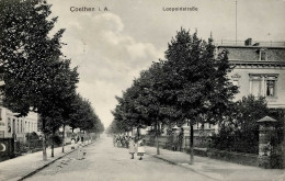 Köthen (o-4370) Leopoldstrasse 1912 II (Stauchungen) - Sonstige & Ohne Zuordnung