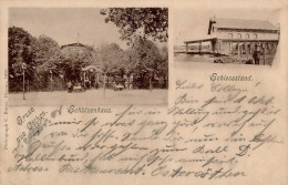 Köthen (o-4370) Schützenhaus Schießstand 1898 II (Stauchung) - Autres & Non Classés