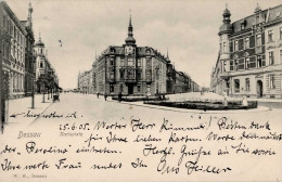 Dessau (o-4500) Karlsplatz 1905 I-II (fleckig) - Andere & Zonder Classificatie