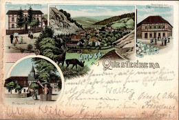 Delcampe - Questenberg (o-4701) Gasthaus Zur Thüringer Schweiz 1904 II (kleine Stauchung) - Autres & Non Classés