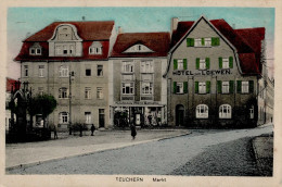 Teuchern (o-4855) Handlung Schieke Hotel Zum Löwen I- - Autres & Non Classés