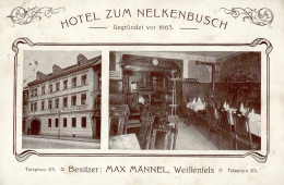 WEIßENFELS (o-4850) - Hotel Zum Nelkenbusch Gerundete Ecken II - Sonstige & Ohne Zuordnung