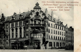 Erfurt (o-5000) Hotel Und Weinhandlung Raiffeisen-Haus Moltkestrasse II (kleine Stauchung) - Sonstige & Ohne Zuordnung