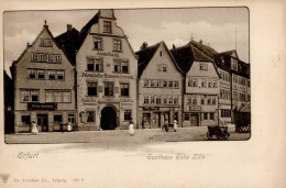 Erfurt (o-5000) Gasthaus Hohe Lilie Grüne Apotheke I-II - Erfurt