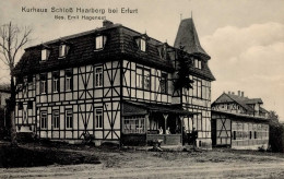 Erfurt (o-5000) Kurhaus Schloß Haarberg Inh. Hagenest 1926 I- - Erfurt