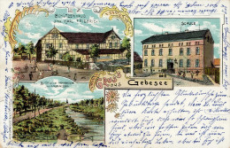 Gebesee (o-5102) Schützenhaus Schule 1907 I- - Other & Unclassified