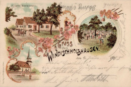 Windischholzhausen (o-5101) Gasthaus Kluge 1905 I- - Other & Unclassified