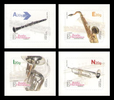 Portugal 2024 Mih. 4949/52 Musical Instruments Of Philharmonic Orchestras MNH ** - Nuevos