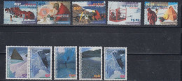 AAT 1996/7 Landforms &  Antarctic Research Expeditions 2x5v **  Mnh (59654) ROCK BOTTOM - FDC