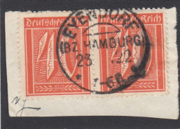 BRIEFMARKEN AUF BRIEFAUSSCHNITT MIT  STEMPEL " EYENDORF ". - Used Stamps