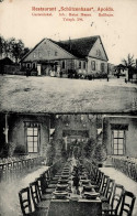 Apolda (o-5320) Gasthaus Schützenhaus Ballhaus 1916 I-II - Sonstige & Ohne Zuordnung