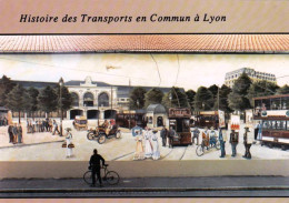 69 -  LYON - Histoire Des Transports En Commun - Mur Peint - Cité De La Création - Sonstige & Ohne Zuordnung