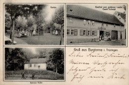 Burgtonna (o-5821) Gasthof Zum Goldenen Laufer Von Schmidt, Ewald Weisse Hütte 1907 I-II - Altri & Non Classificati