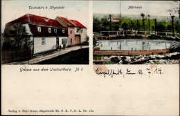 Nägelstedt (o-5821) Teichmühle Mühlteich 1914 I-II - Other & Unclassified