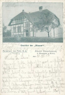 Wasungen (o-6104) Kloster Sinnerhausen Quartier Der Blauen 1906 I-II - Sonstige & Ohne Zuordnung
