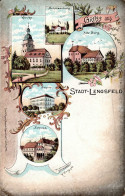 Stadtlengsfeld (o-6220) Schule Schützenhaus Signiert II (kleine Stauchung) - Autres & Non Classés