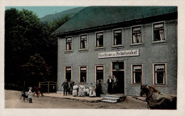 Katzhütte (o-6424) Gasthaus Zum Schützenhof II (leichte Stauchung) - Altri & Non Classificati