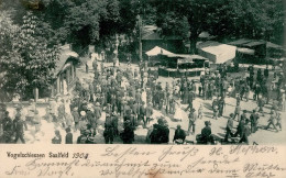 Saalfeld (o-6800) Vogelschießen Schützenfest 1904 I-II - Autres & Non Classés