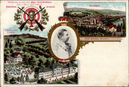 Rudolstadt Cumbach (o-6820) Erinnerung An Das XII. Thüringisches Bezirksschießen 1. Bis 4. Juni 1902 Schützenhaus I- - Autres & Non Classés